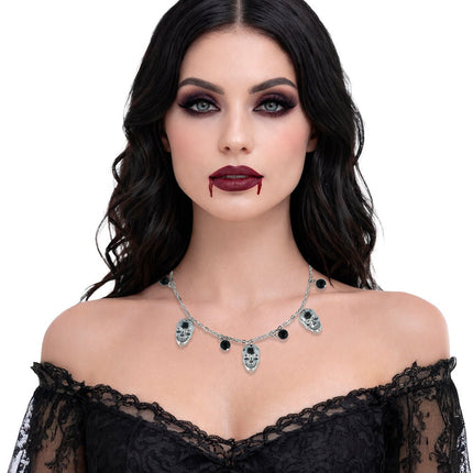 Halloween Ketting Doodskoppen van Fiestas Guirca koop je bij Partywinkel