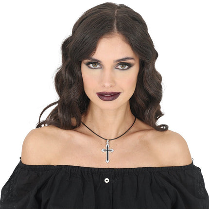 Halloween Ketting Kruis 5cm van Fiestas Guirca koop je bij Partywinkel
