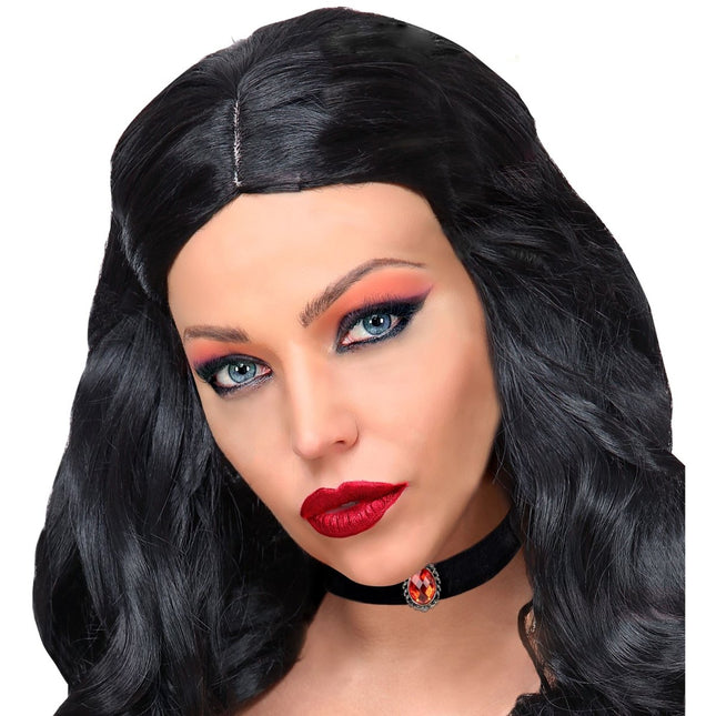 Halloween Ketting Rode Steen van Widmann koop je bij Partywinkel