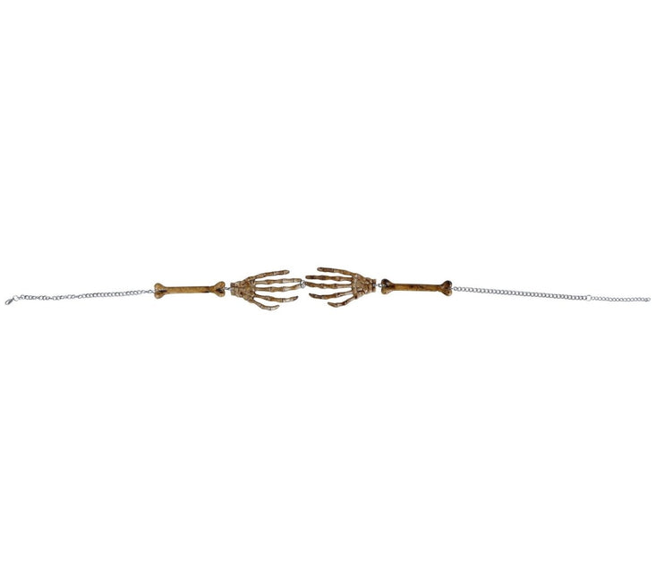 Halloween Ketting Skelet Armen van Fiestas Guirca koop je bij Partywinkel