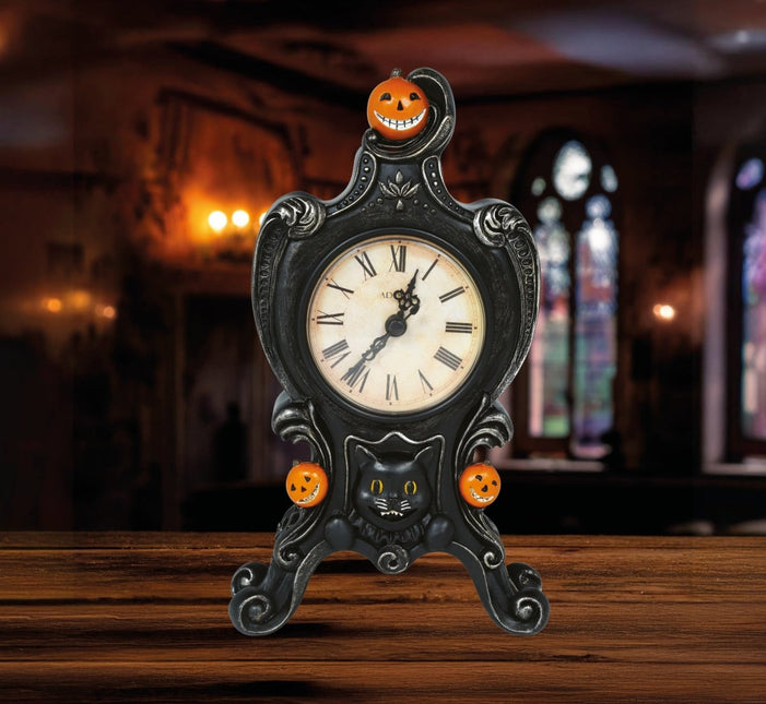 Halloween Klok Antiek 24cm van Fiestas Guirca koop je bij Partywinkel