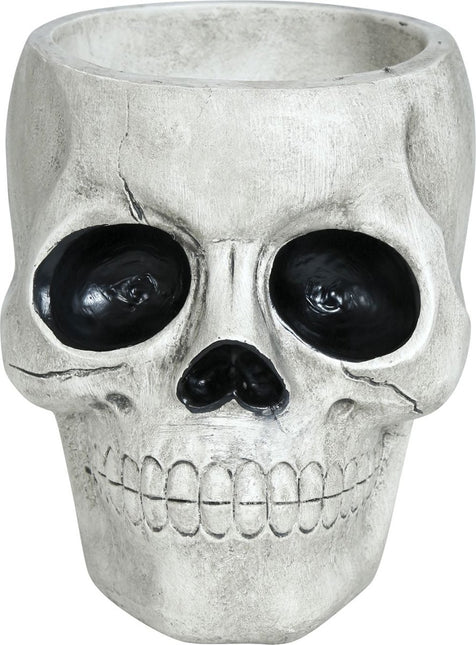 Halloween Kom Schedel 15cm - Partywinkel - 8434077249642
