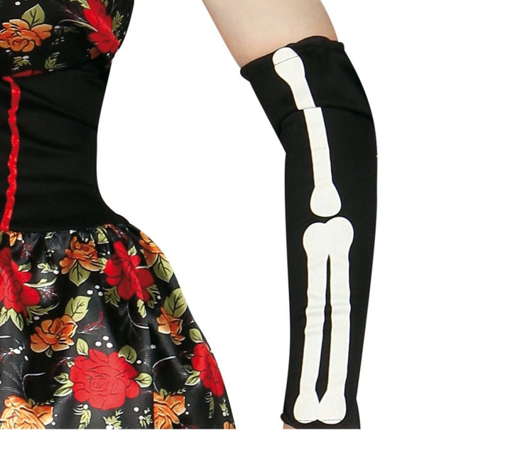 Halloween Kostuum Dames Jurk Skelet Day Of The Dead van Fiestas Guirca koop je bij Partywinkel