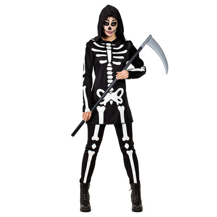Halloween Kostuum Dames Skelet van Boland koop je bij Partywinkel