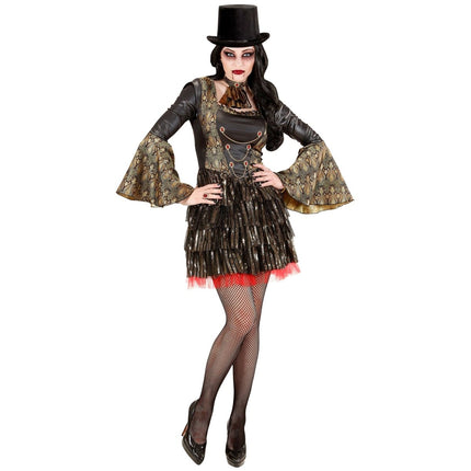 Halloween Kostuum Dames Vampier Gotisch van Widmann koop je bij Partywinkel