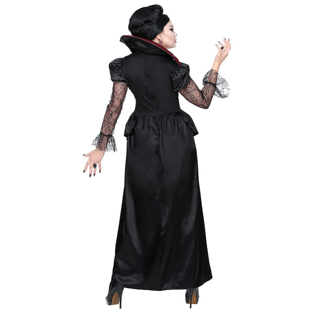 Halloween Kostuum Dames Vampier Met Choker van Widmann koop je bij Partywinkel