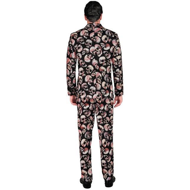 Halloween Kostuum Heren Schedel van Widmann koop je bij Partywinkel