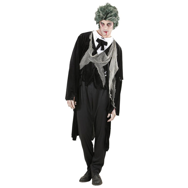 Halloween Kostuum Heren Zombie 4 delig van Widmann koop je bij Partywinkel