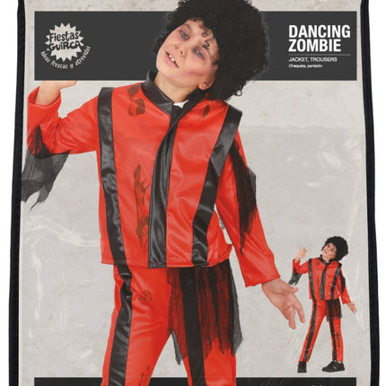 Halloween Kostuum Jongen Dansende Zombie van Fiestas Guirca koop je bij Partywinkel