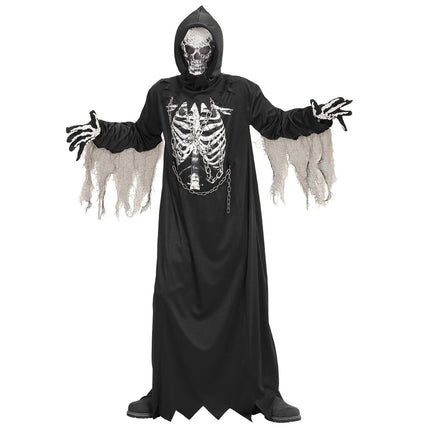 Halloween Kostuum Kind Reaper Skelet van Widmann koop je bij Partywinkel