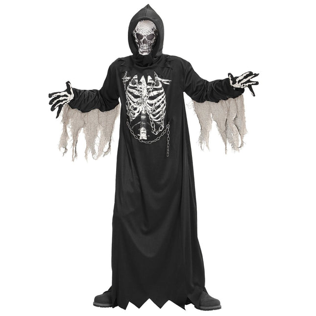 Halloween Kostuum Kind Reaper Skelet van Widmann koop je bij Partywinkel