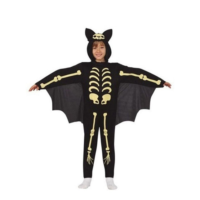 Halloween Kostuum Kind Vleermuis Skelet van Fiestas Guirca koop je bij Partywinkel