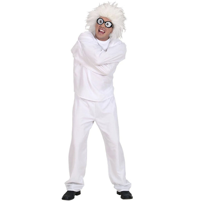 Halloween Kostuum Wit Heren Gek van Widmann koop je bij Partywinkel