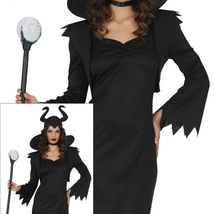 Halloween Kostuum Zwart Dames Fee van Fiestas Guirca koop je bij Partywinkel