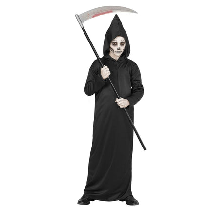 Halloween Kostuum Zwart Kind Grim Reaper van Widmann koop je bij Partywinkel