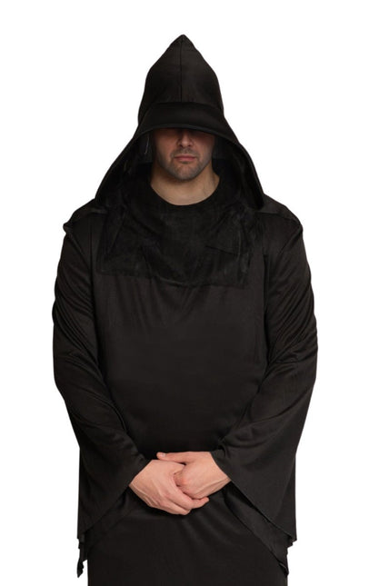 Halloween Kostuum Zwart Magere Hein van Partychimp koop je bij Partywinkel