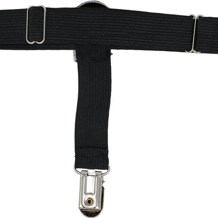 Halloween Kousenband Zwart Schedel van Fiestas Guirca koop je bij Partywinkel