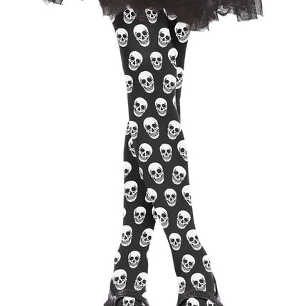 Halloween Legging Doodshoofd Kind van Fiestas Guirca koop je bij Partywinkel