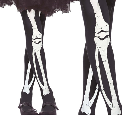 Halloween Legging Skelet Kind van Fiestas Guirca koop je bij Partywinkel