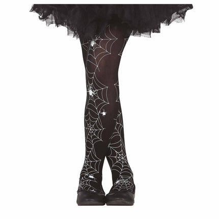 Halloween Legging Spinnenweb Kind van Fiestas Guirca koop je bij Partywinkel