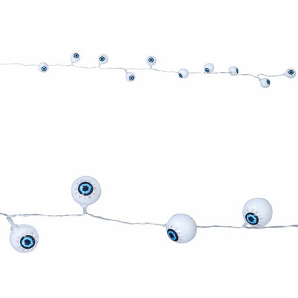Halloween Lichtslinger LED Ogen 1,3m van Fiestas Guirca koop je bij Partywinkel