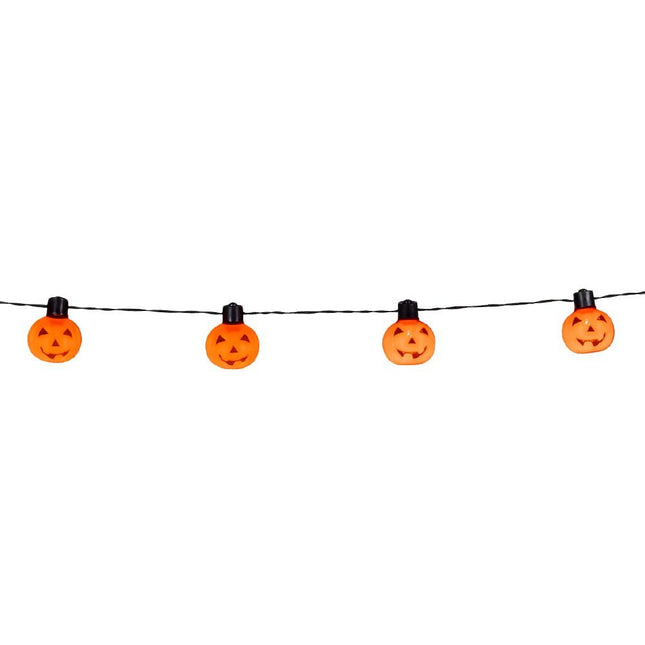 Halloween Lichtslinger LED Pompoen 1,75m van Boland koop je bij Partywinkel