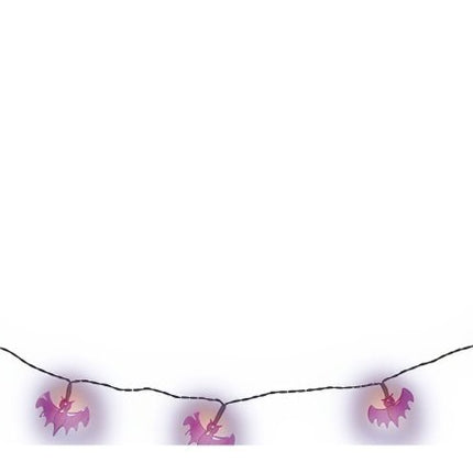 Halloween Lichtslinger LED Vleermuizen 1,55m van Fiestas Guirca koop je bij Partywinkel