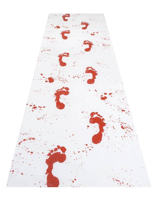 Halloween Loper Wit Bloed 60cm 4,5m - Partywinkel - 8712026721099