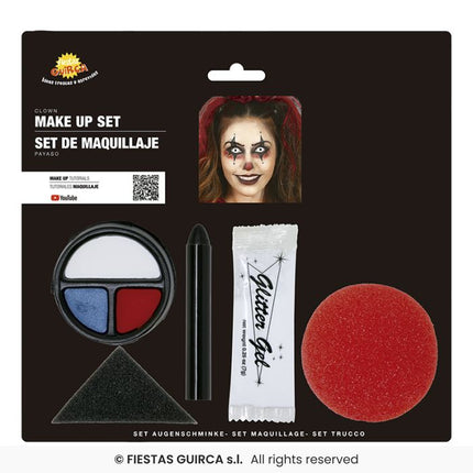 Halloween Make Up Set Clown van Fiestas Guirca koop je bij Partywinkel