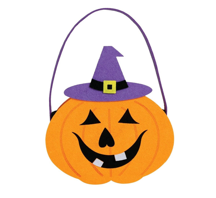 Halloween Mand Pompoen 18cm - Partywinkel - 8434077249857