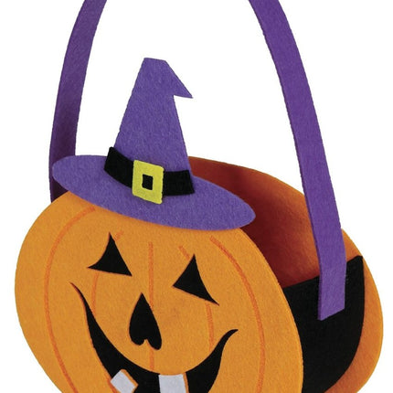 Halloween Mand Pompoen 18cm - Partywinkel - 8434077249857