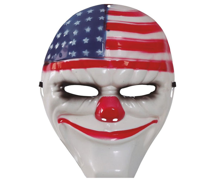 Halloween Masker Amerikaanse Clown van Fiestas Guirca koop je bij Partywinkel