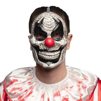 Halloween Masker Clown Met Beweegbare Kaak van Boland koop je bij Partywinkel