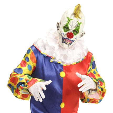 Halloween Masker Gekleurd Gekke Clown van Widmann koop je bij Partywinkel