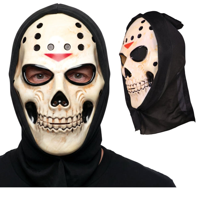Halloween Masker Hockey Skelet van Fiestas Guirca koop je bij Partywinkel
