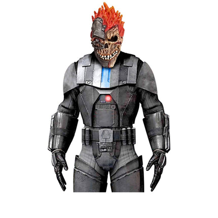 Halloween Masker Schedel Cyber van Widmann koop je bij Partywinkel