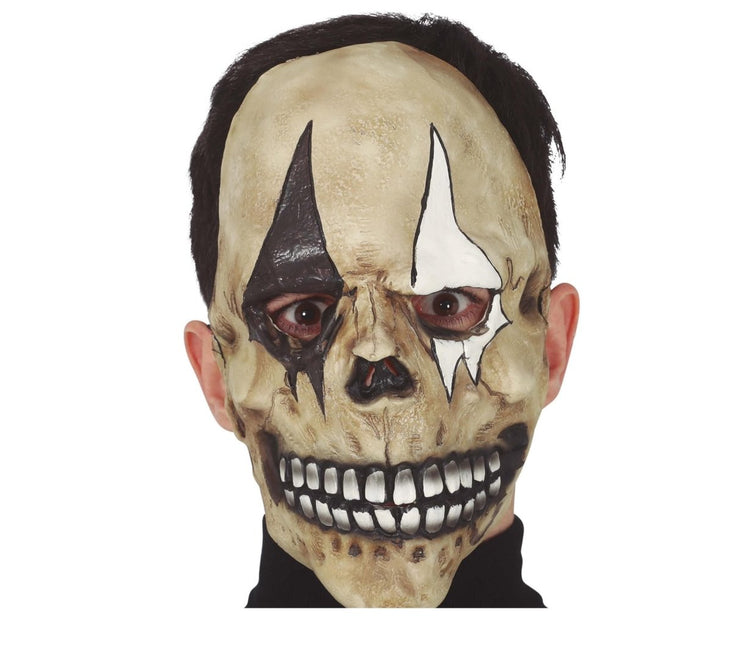 Halloween Masker Schedel Harlekijn van Fiestas Guirca koop je bij Partywinkel