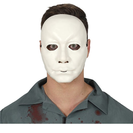 Halloween Masker Wit - Partywinkel - 8434077200551