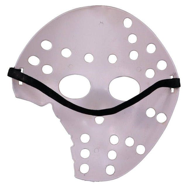 Halloween Masker Wit Hockey Gebroken van Fiestas Guirca koop je bij Partywinkel