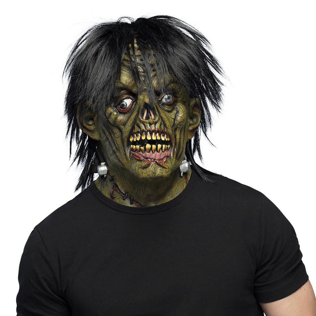 Halloween Masker Zombie Franky - Partywinkel - 8712026975898