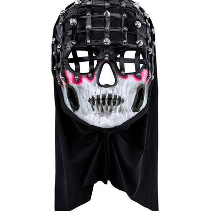 Halloween Masker Zwart Wit Skelet Gaas van Widmann koop je bij Partywinkel