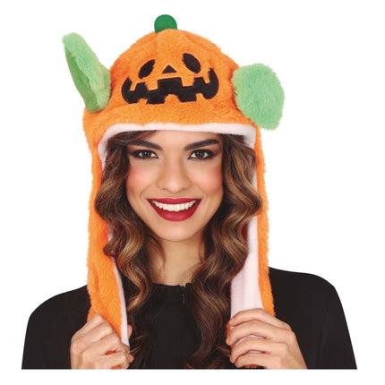 Halloween Muts Pompoen Met Bewegingssensor - Partywinkel - 8434077135280