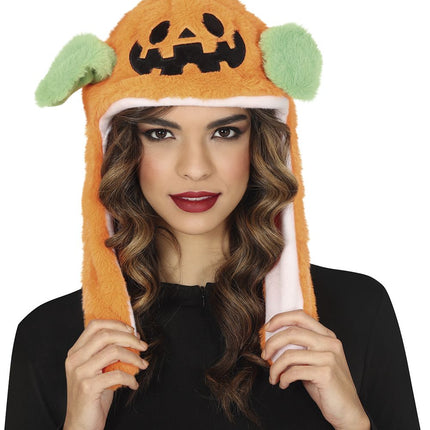 Halloween Muts Pompoen Met Bewegingssensor - Partywinkel - 8434077135280