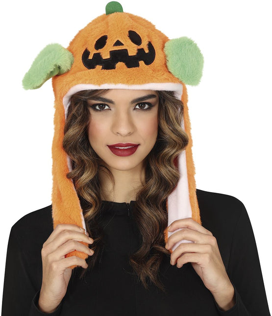 Halloween Muts Pompoen Met Bewegingssensor - Partywinkel - 8434077135280