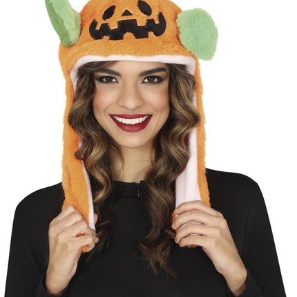 Halloween Muts Pompoen Met Bewegingssensor - Partywinkel - 8434077135280