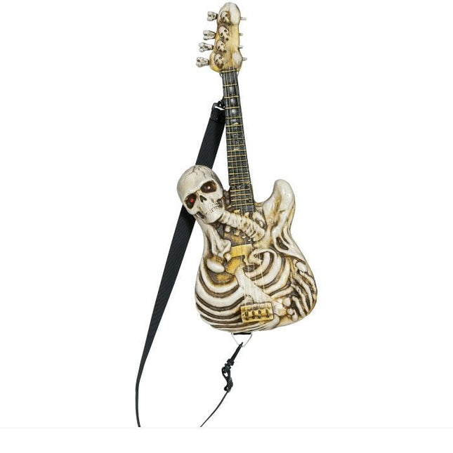 Halloween Nep Gitaar Skelet 58cm - Partywinkel - 8434077249307