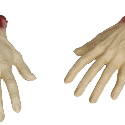 Halloween Nep Hand Afgehakt 22cm van Fiestas Guirca koop je bij Partywinkel