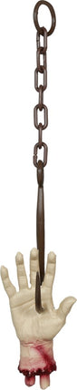Halloween Nep Hand Met Haak 57cm van Fiestas Guirca koop je bij Partywinkel