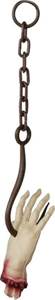 Halloween Nep Hand Met Haak 57cm van Fiestas Guirca koop je bij Partywinkel