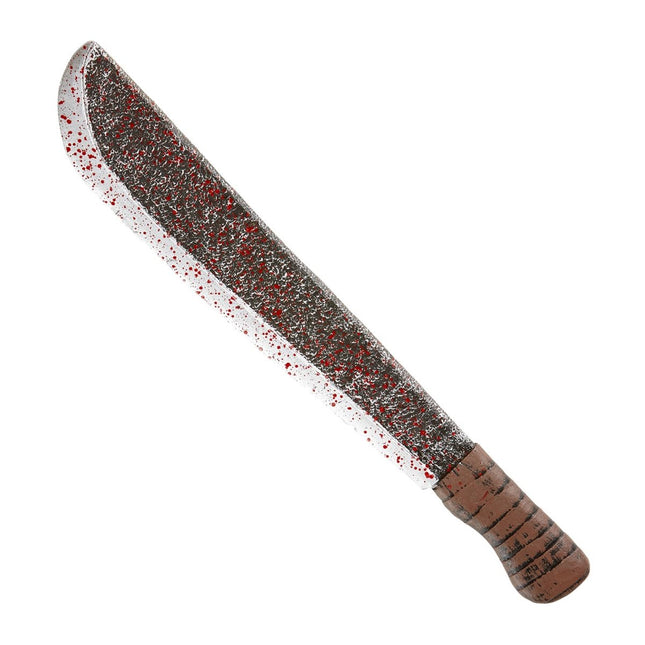 Halloween Nep Machete Bloederig 56cm van Widmann koop je bij Partywinkel